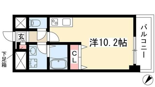 同じ建物の物件間取り写真 - ID:223031498620