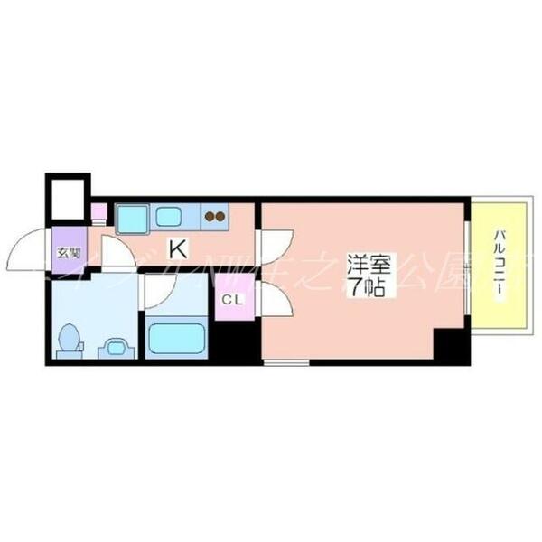 ＦＤＳ　ＫＯＨＡＭＡ　ＷＥＳＴ 306｜大阪府大阪市住之江区粉浜西２丁目(賃貸マンション1K・3階・22.68㎡)の写真 その2