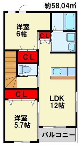 同じ建物の物件間取り写真 - ID:240028049069