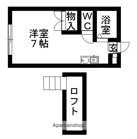 同じ建物の物件間取り写真 - ID:223032117551