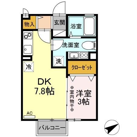 同じ建物の物件間取り写真 - ID:209005637929