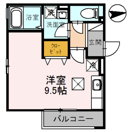 同じ建物の物件間取り写真 - ID:227080091992