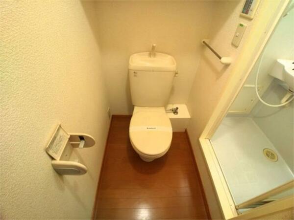 画像10:明るく清潔感のあるトイレ