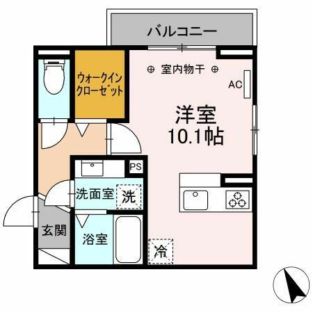 同じ建物の物件間取り写真 - ID:224004767331