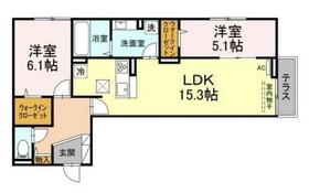 レクシア東葛西Ⅱ  ｜ 東京都江戸川区東葛西４丁目（賃貸アパート2LDK・1階・64.94㎡） その2