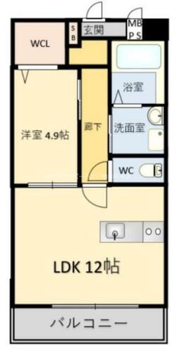 同じ建物の物件間取り写真 - ID:243006795994