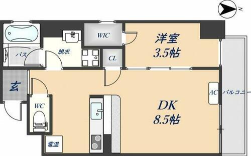 同じ建物の物件間取り写真 - ID:227080592814