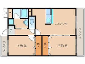 奈良県奈良市三条大路３丁目（賃貸マンション2LDK・2階・53.28㎡） その2