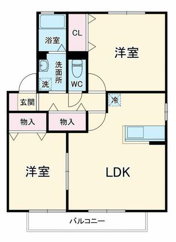 ブランドール_間取り_0
