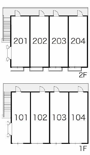 レオパレスブリエ 201｜愛知県名古屋市緑区鳴海町字嫁ケ茶屋(賃貸アパート1K・2階・19.87㎡)の写真 その12