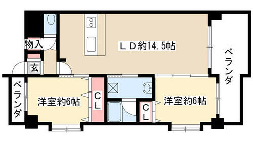 同じ建物の物件間取り写真 - ID:223030253838