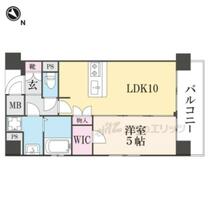 クリスタルグランツ京都西大路 701 ｜ 京都府京都市南区吉祥院御池町（賃貸マンション1LDK・7階・38.12㎡） その2