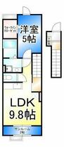 ライブタウンたかだ B205 ｜ 長野県長野市大字高田五分一（賃貸アパート1LDK・2階・42.04㎡） その2