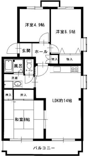 サニーコート西春の間取り