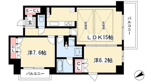 同じ建物の物件間取り写真 - ID:223032166223