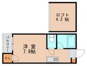 福岡市東区馬出１丁目 2階建 築26年のイメージ