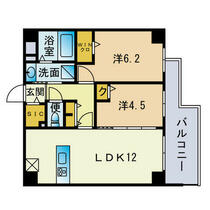 エタニティー？取 302 ｜ 福岡県福岡市早良区昭代２丁目（賃貸マンション2LDK・3階・54.99㎡） その2