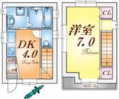 若木町１丁目貸家のイメージ