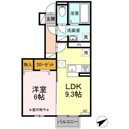 同じ建物の物件間取り写真 - ID:207001204524