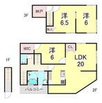 尼崎市尾浜町３丁目 3階建 築60年のイメージ