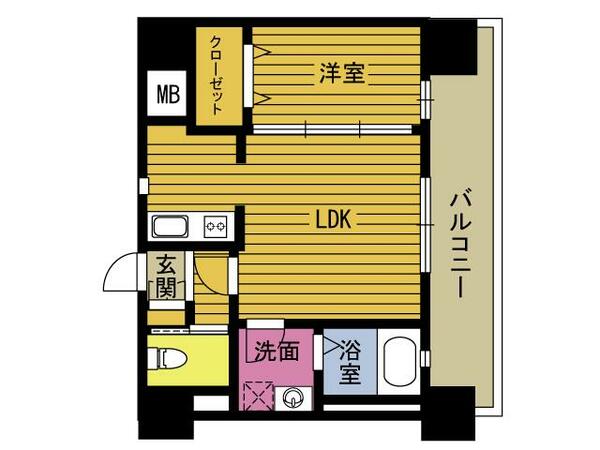 ヴィータセレーナ金池 303｜大分県大分市金池町３丁目(賃貸マンション1LDK・3階・31.70㎡)の写真 その2