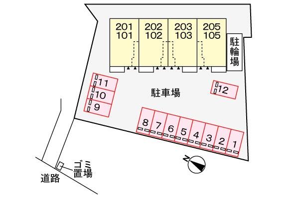 福岡県遠賀郡水巻町杁２丁目(賃貸アパート1LDK・1階・44.70㎡)の写真 その15