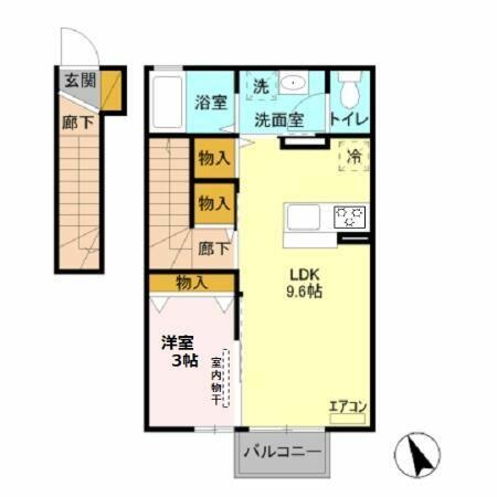 同じ建物の物件間取り写真 - ID:209005612390