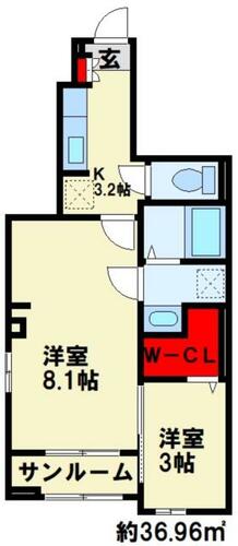 同じ建物の物件間取り写真 - ID:240028115085