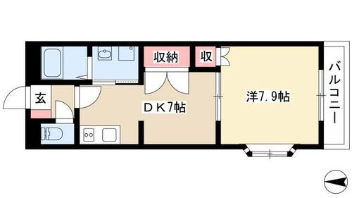 同じ建物の物件間取り写真 - ID:223033135801