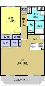 同じ建物の物件間取り写真 - ID:209005610793