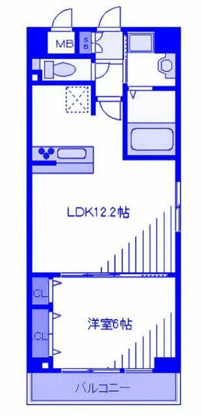 ＢＲＡＮＣＨＥ　ＫＴ｜神奈川県横浜市港北区新吉田東３丁目(賃貸マンション1LDK・6階・42.68㎡)の写真 その2