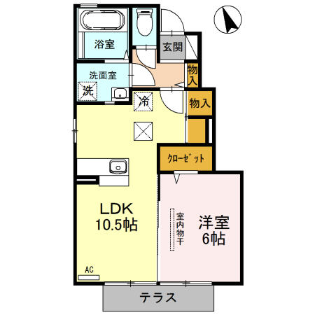 同じ建物の物件間取り写真 - ID:209005629708