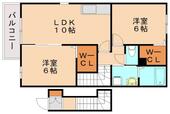 宗像市ひかりヶ丘２丁目 2階建 築16年のイメージ