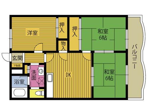 同じ建物の物件間取り写真 - ID:244003827310