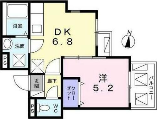 同じ建物の物件間取り写真 - ID:213107257638