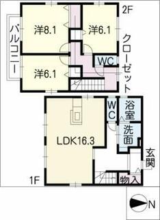 間取り：223038393413