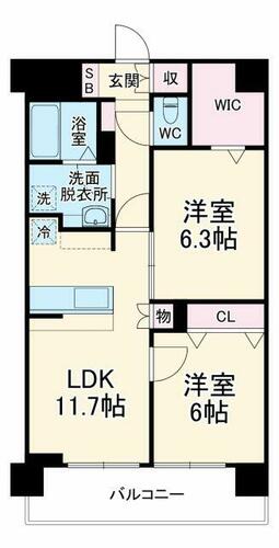 同じ建物の物件間取り写真 - ID:214055274184