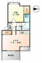 クローバーヒル  ｜ 愛知県みよし市黒笹いずみ１丁目（賃貸アパート1LDK・1階・52.80㎡） その2