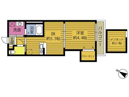 同じ建物の物件間取り写真 - ID:244003967473