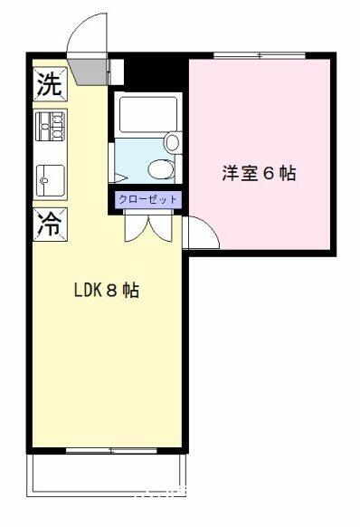 リブイン世田谷 101｜東京都世田谷区粕谷４丁目(賃貸マンション1LDK・1階・27.54㎡)の写真 その2