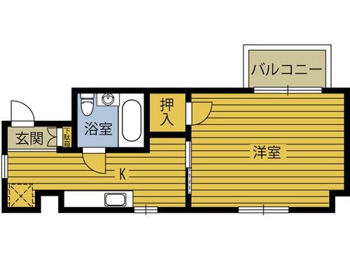 同じ建物の物件間取り写真 - ID:244003950549