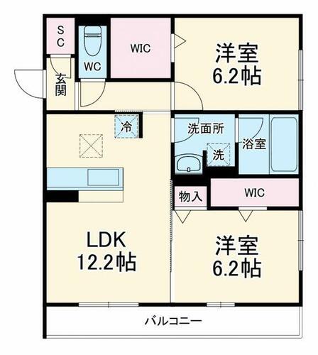 同じ建物の物件間取り写真 - ID:222016373999