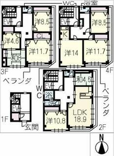 間取り：223038549391