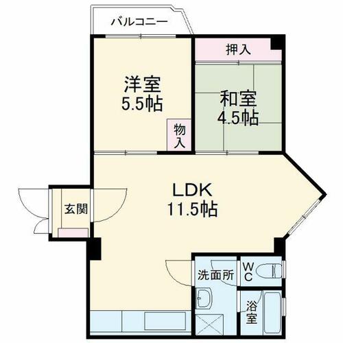 同じ建物の物件間取り写真 - ID:212042792782