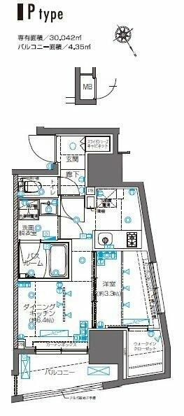 ＺＯＯＭ横浜桜木町 210｜神奈川県横浜市中区宮川町３丁目(賃貸マンション1DK・2階・30.04㎡)の写真 その2