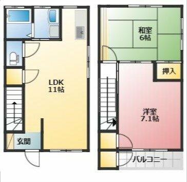 同じ建物の物件間取り写真 - ID:222016599819