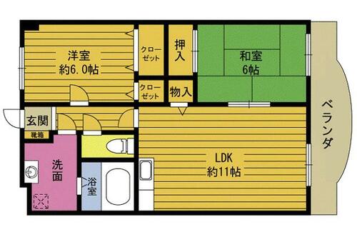 同じ建物の物件間取り写真 - ID:244002855828