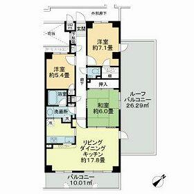 同じ建物の物件間取り写真 - ID:211046636325