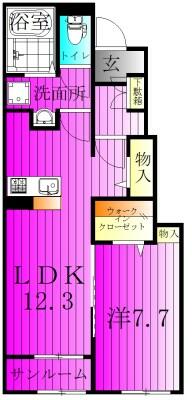 同じ建物の物件間取り写真 - ID:212042096480