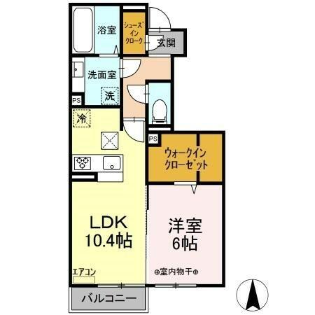 同じ建物の物件間取り写真 - ID:212042096084